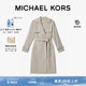 MICHAEL 系带双排扣垂坠感风衣外套 女士中长款 KORS