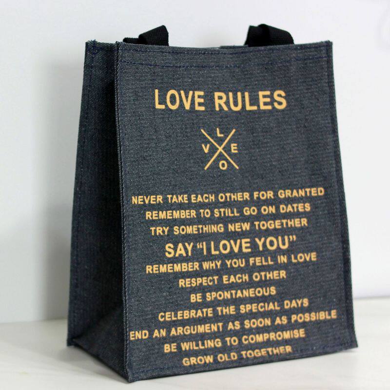 帆布包手拎环保手提袋棉麻防水购物袋便当包饭盒袋学生补习书袋