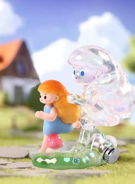 可爱新款梦幻追光女孩盲盒潮玩少女桌面小摆件装饰礼物送朋友