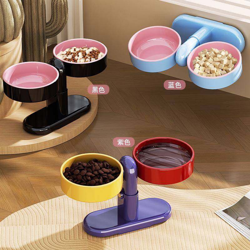 宠物猫碗狗碗防打翻猫碗狗碗升降碗随心旋转升降高度食品级猫碗,宠物/宠物食品及用品,猫狗碗/慢食碗,淘宝优惠券,粉丝福利购,淘宝优惠卷