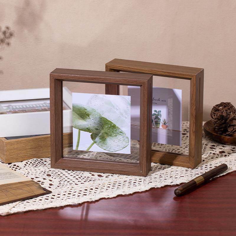 跨境双面透明相框空框摆台欧式框密度板相框6寸相框画框,家居饰品,DIY亲子装饰画,淘宝优惠券,粉丝福利购,淘宝优惠卷