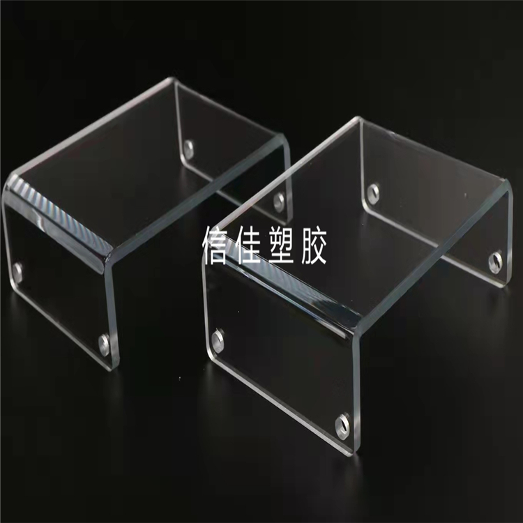 透明pvc硬板塑料折弯雕刻加工