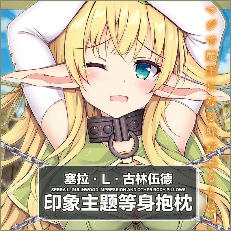 新品异世界魔王与召唤少女的奴隶魔术塞拉等身抱枕套动漫二次元靠