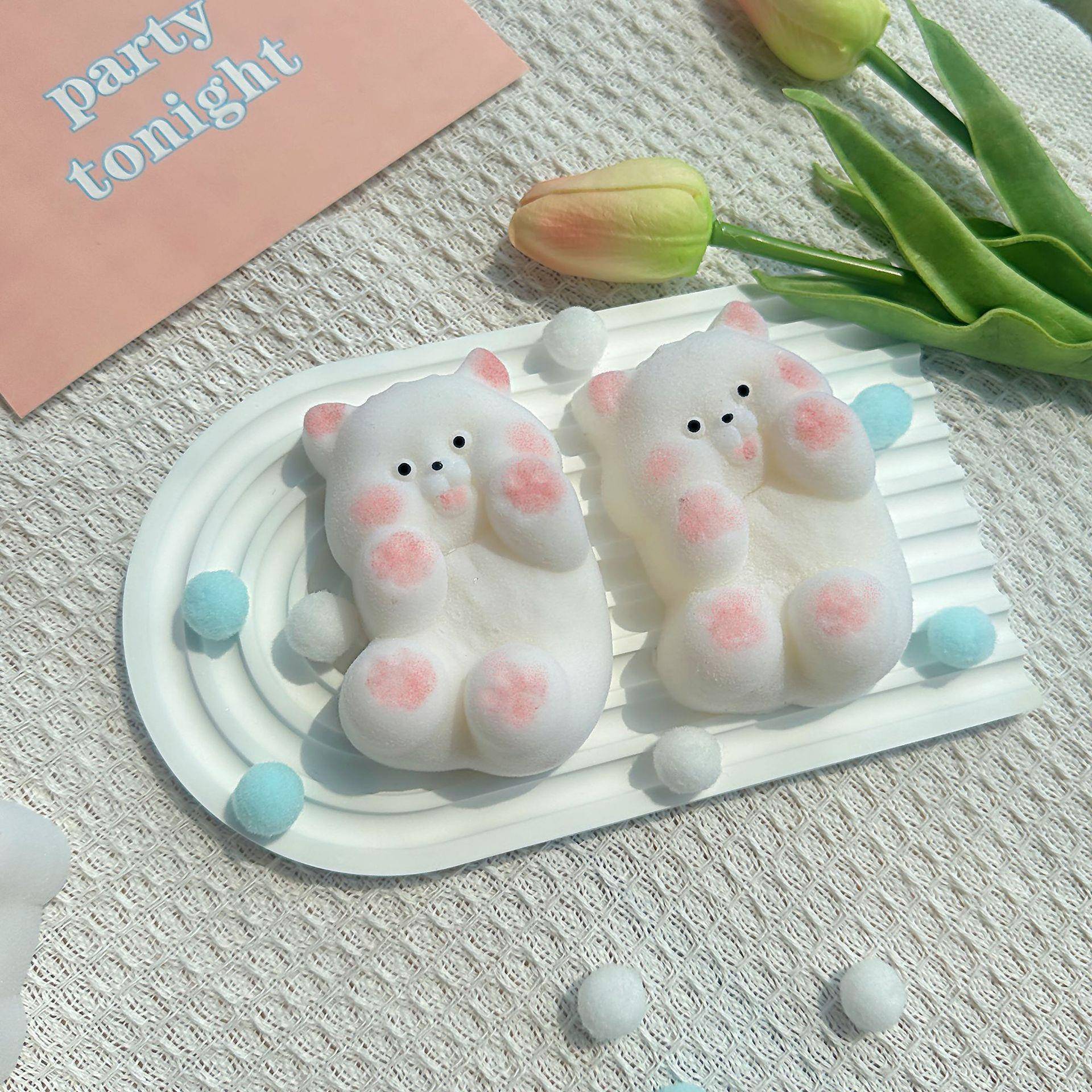 厂家现货撒娇狗捏捏乐烂泥感高颜值发泄解压神器捏捏减压玩具