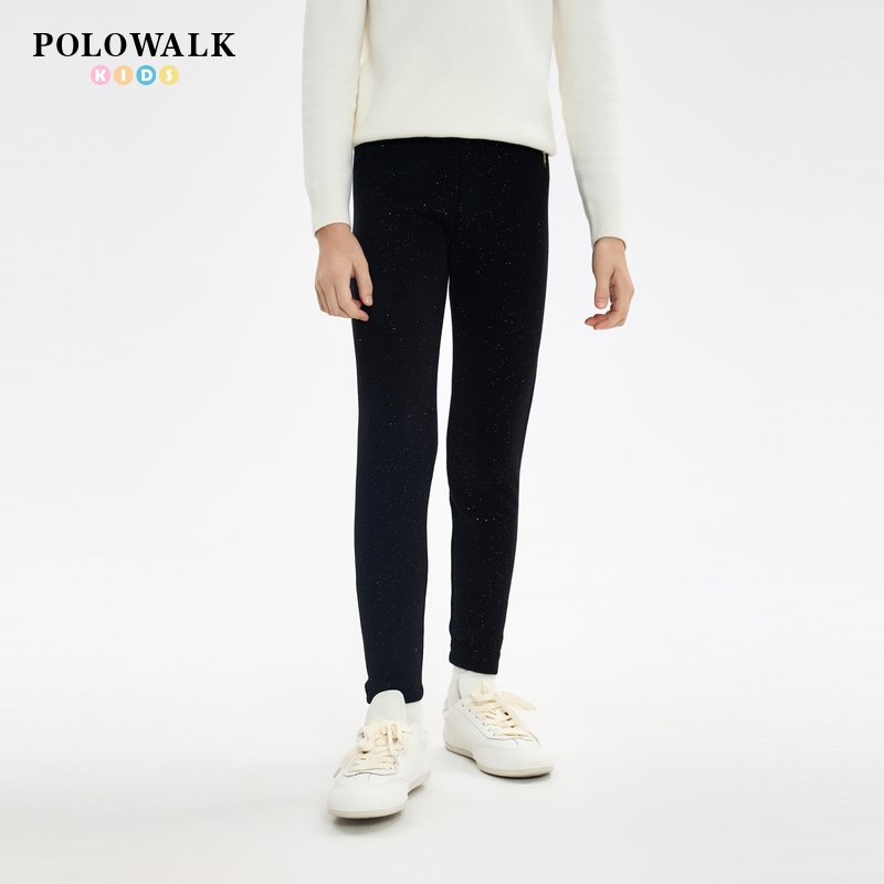 商场同款女童修身保暖百搭打底裤