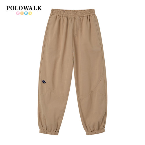 POLOWALK男童宽松休闲直筒运动裤