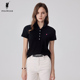 polo衫 女夏季 新款 POLOWALK五粒扣短袖 保罗运动休闲修身 翻领t恤女