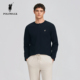 圆领长袖 T恤26年春季 新款 POLOWALK男士 保罗男装 宽松休闲套头上衣