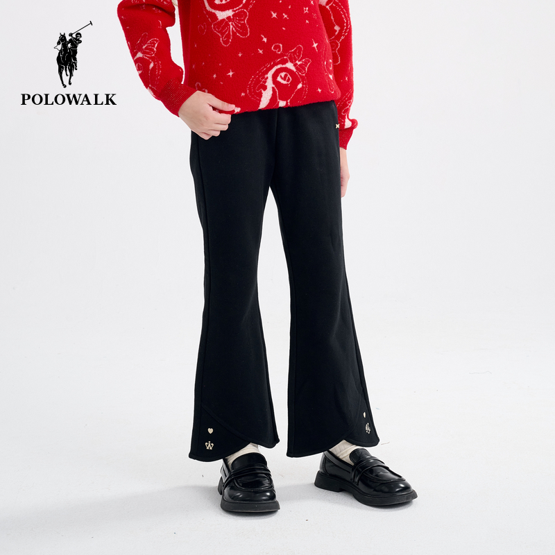 POLOWALK微喇叭长裤卫裤