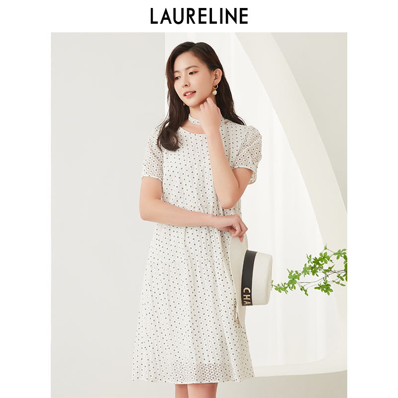 LAURELINE/洛瑞琳梭织连衣裙