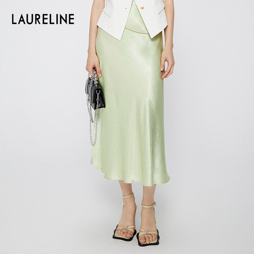 LAURELINE/洛瑞琳长半裙2025年夏季新款时尚高级感名媛风裙子女