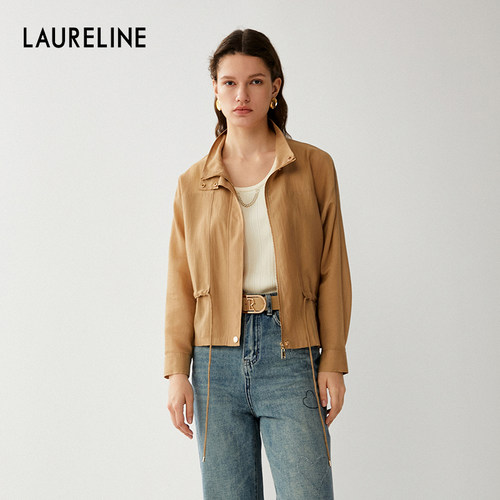 LAURELINE/洛瑞琳年夏季新款百搭防晒外套女日常通勤上衣
