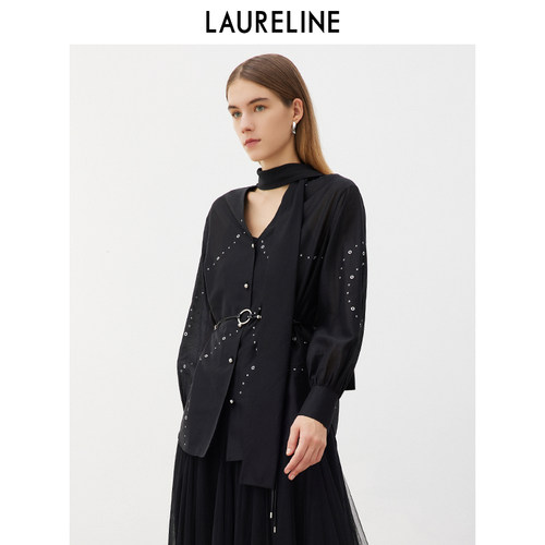 LAURELINE/洛瑞琳长袖衬衫