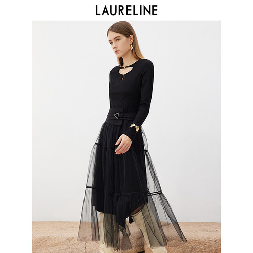 LAURELINE/洛瑞琳针织连衣裙