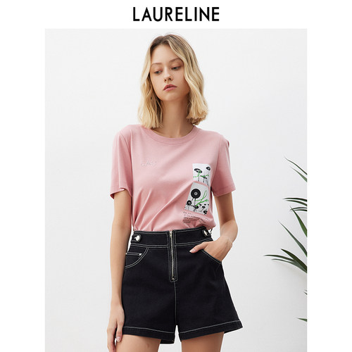 LAURELINE/洛瑞琳短袖T恤