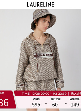 LAURELINE/洛瑞琳休闲减龄上衣2023年秋季新款潮流职场穿搭长袖女