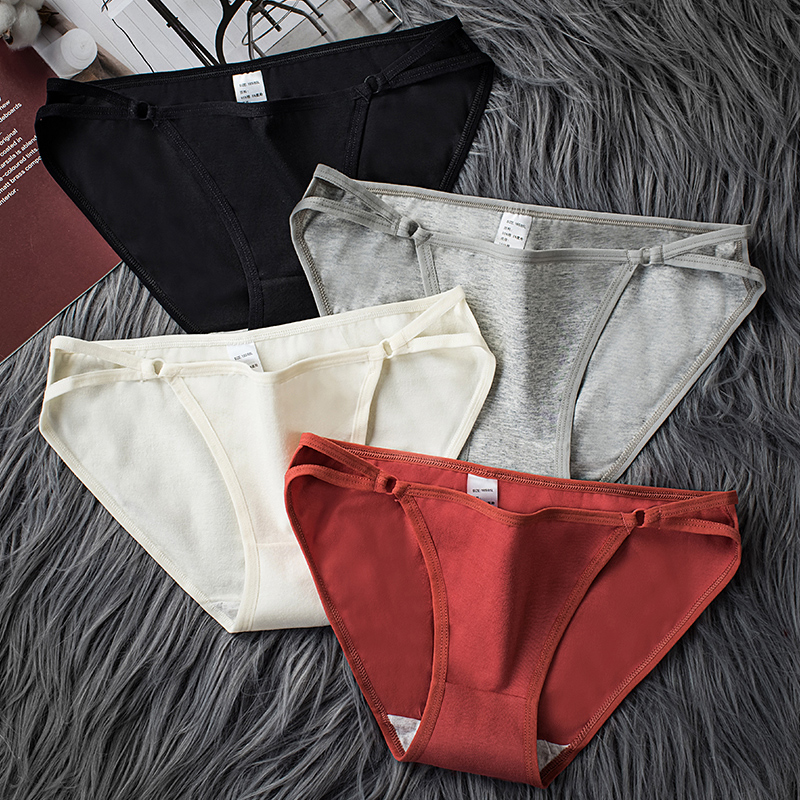 日系内裤纯棉抗菌低腰性感火辣