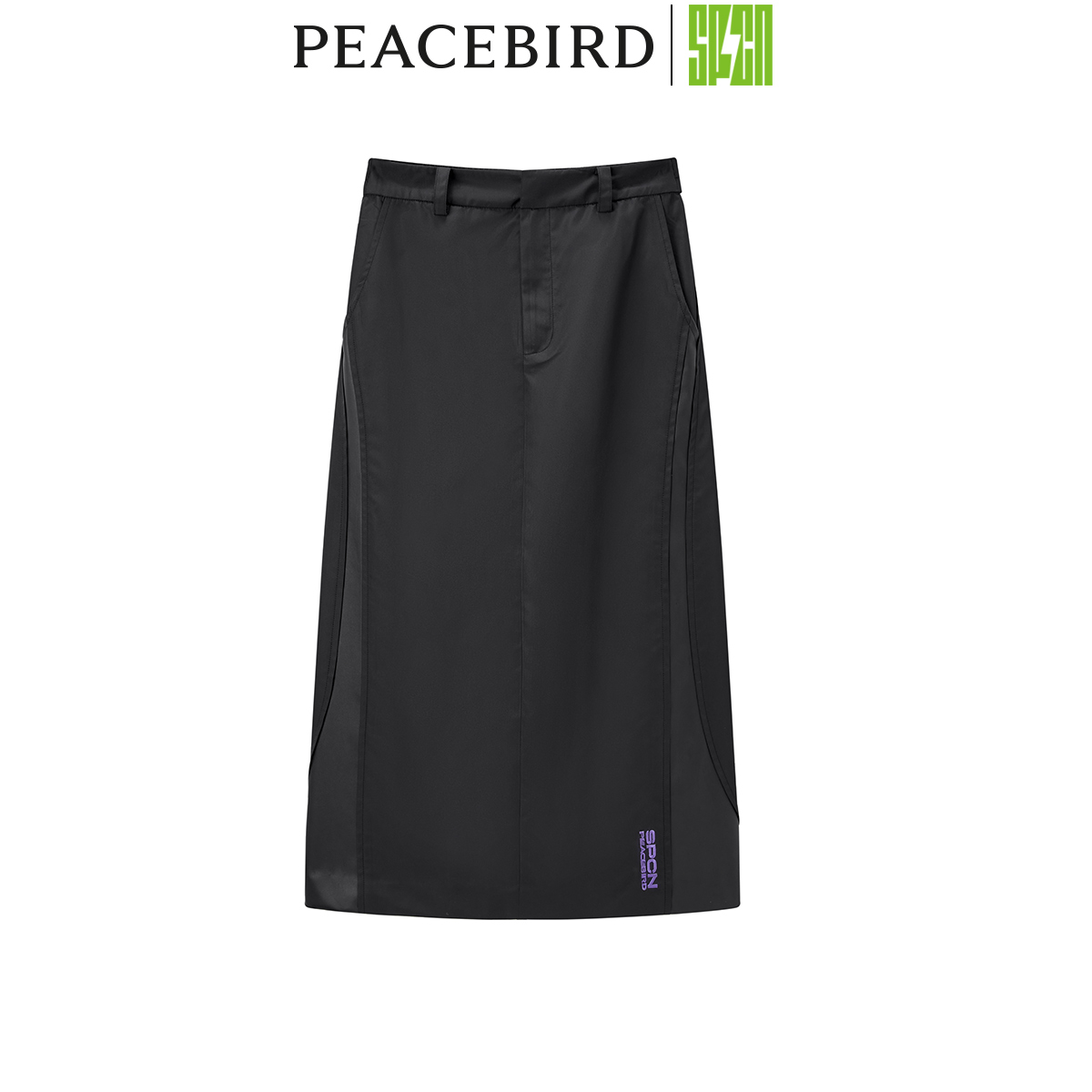 PEACEBIRD/太平鸟休闲spcn长裙