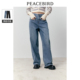 阔腿裤 太平鸟女装 大直筒牛仔裤 品质时尚 女 冬季