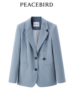 太平鸟女装春季时尚气质学院风西装A1BAE1337