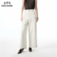 太平鸟女装 A1GBF3P26 品质宽松阔腿直筒休闲裤 秋季 时尚