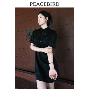 连衣裙A1FAD2E11 新中式 太平鸟女装 秋季