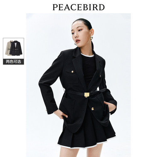 PEACEBIRD/太平鸟斯文西装