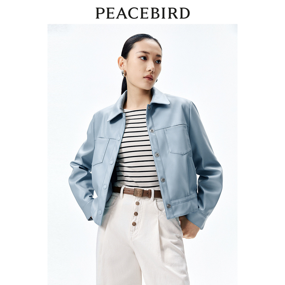 ̫ƽ����ɫ�̿�PU����Ů��A1BBE1355 189Ԫ