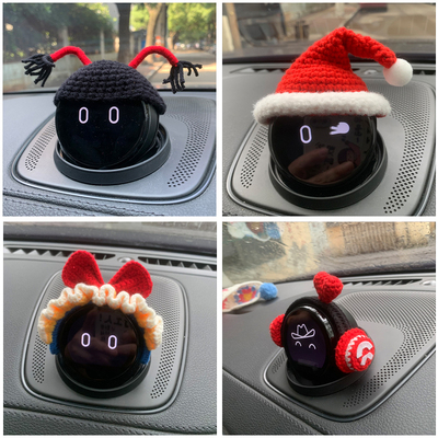 蔚来ES6/ES8/ET7/EC6nomi机器人帽发箍装饰可爱创意内饰保护配件