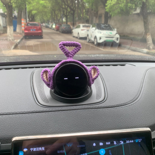 蔚来nomi帽子发箍系列es8ec6改装 饰品机器人车载配件天线宝宝头饰