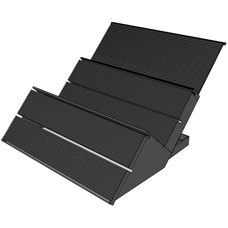 超市风幕柜陈列假底水果陈列