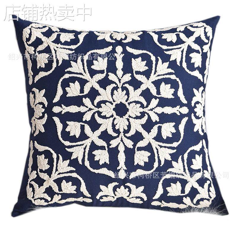 北欧ins抱枕棉绳绣绣花抱枕套沙发靠垫床头样板间不含芯,居家布艺,抱枕被,淘宝优惠券,粉丝福利购,淘宝优惠卷