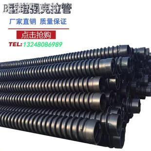 上海HDPE克拉管增强缠绕管B型结构壁管高密度克拉管环刚度8级