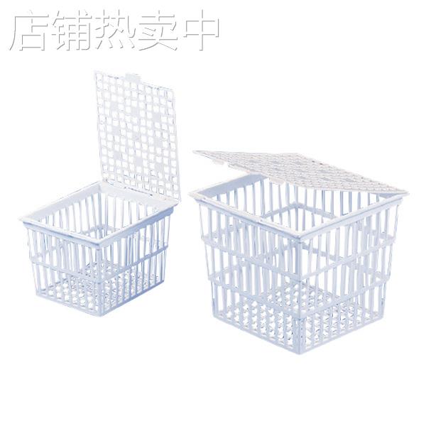 日本进口TARSONS带盖试管篮62-2936-80塑料PP试管篮可以高压灭菌