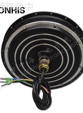24V36V48V电动车辐条电机500W-1000W前轮无刷无齿轮毂电机银黑色