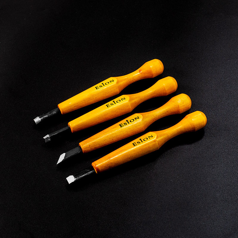 Esion雕刻刀 手工刻刀木工套装木雕工具x木头学生版画美术印章核