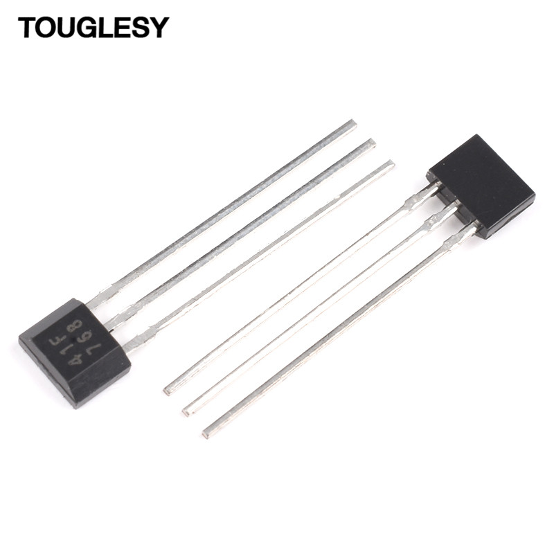 霍尔A3144/44E传感器S49E线性SH41EF双极性开关元件SOT23直插TO-9