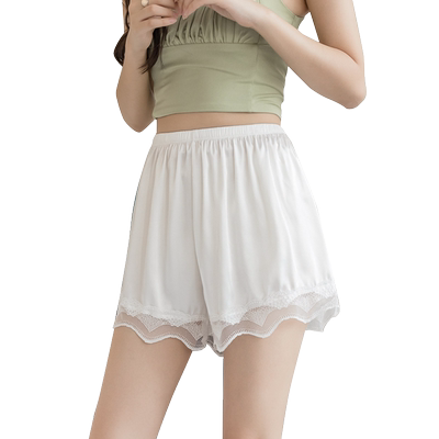 冰丝安全裤可外穿不卷边宽松仙女