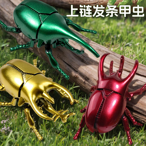 发条甲虫仿真动物模型