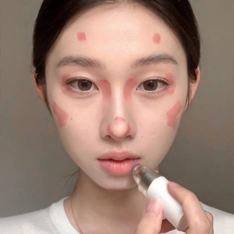 妈生血色感！水润丝滑腮红膏