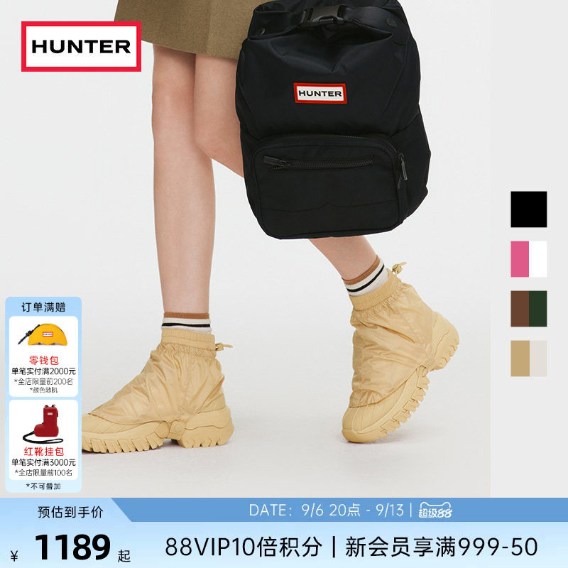 HUNTER女鞋可拆卸防撕裂罩猎鸭靴图片