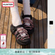 撞色女鞋 户外厚底增高时尚 女士芭蕾绑带休闲鞋 HUNTER2026春夏新款