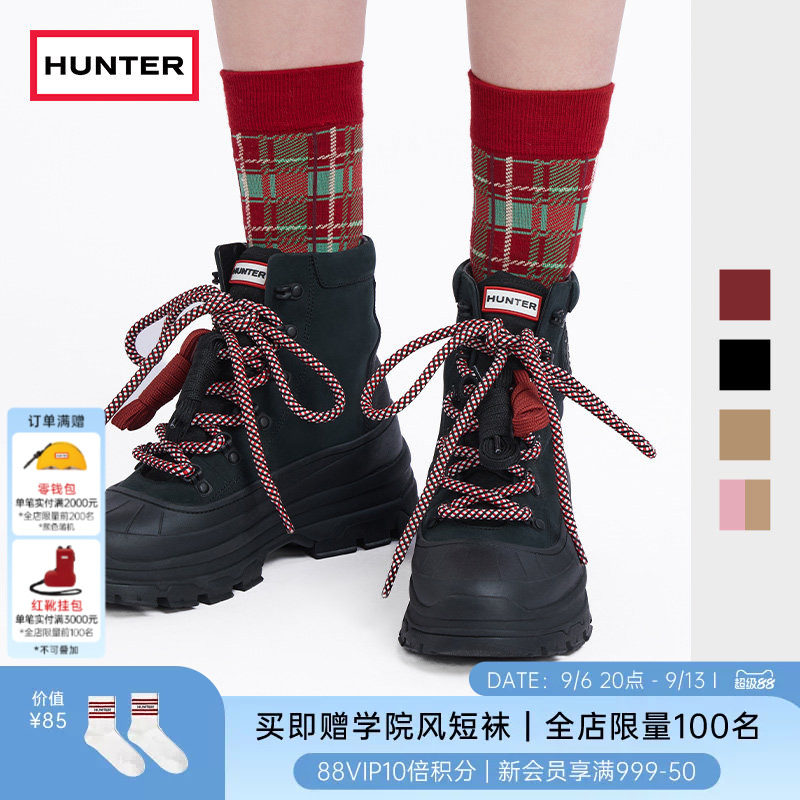 HUNTER早秋防水防滑中筒猎鸭靴图片