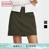 半裙复古简约休闲A字短裙 短款 HUNTER2026早春新款 女士口袋工装
