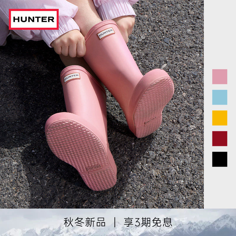 Hunter小童靴雨靴宝宝水鞋图片