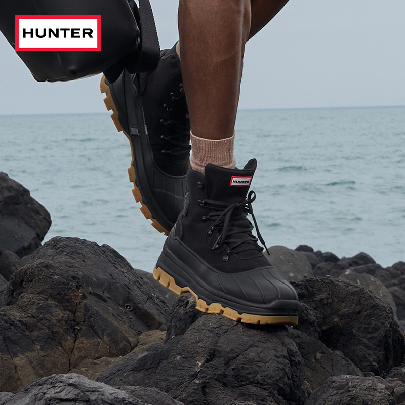 Hunter男士探索系列猎鸭靴