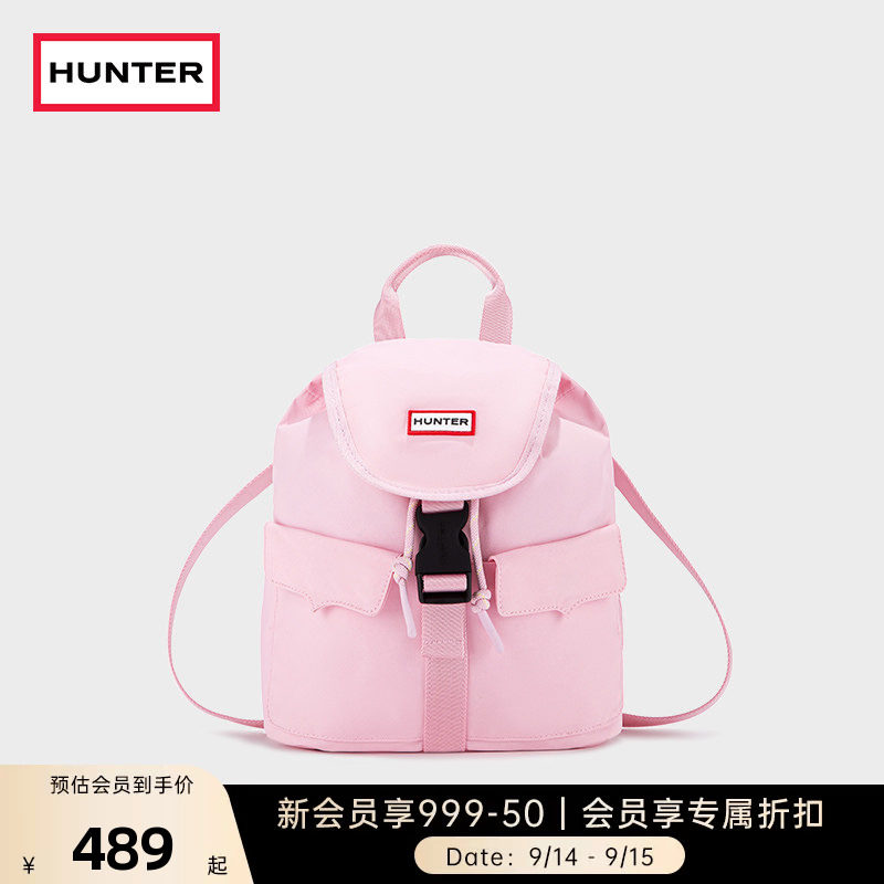 HUNTER女士防泼水双肩背包图片