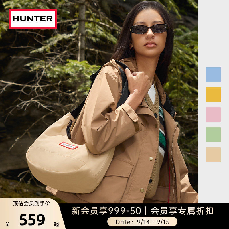HUNTER情侣款HOBO斜挎包单肩包图片