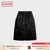 HUNTER2025秋冬女士A字型长半裙修饰腿型简约休闲通勤半身裙
