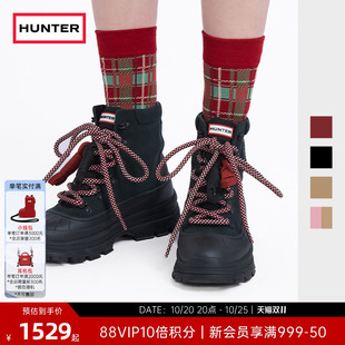 HUNTER2026早秋新品男女同款中筒猎鸭靴户外防水防滑徒步登山鞋